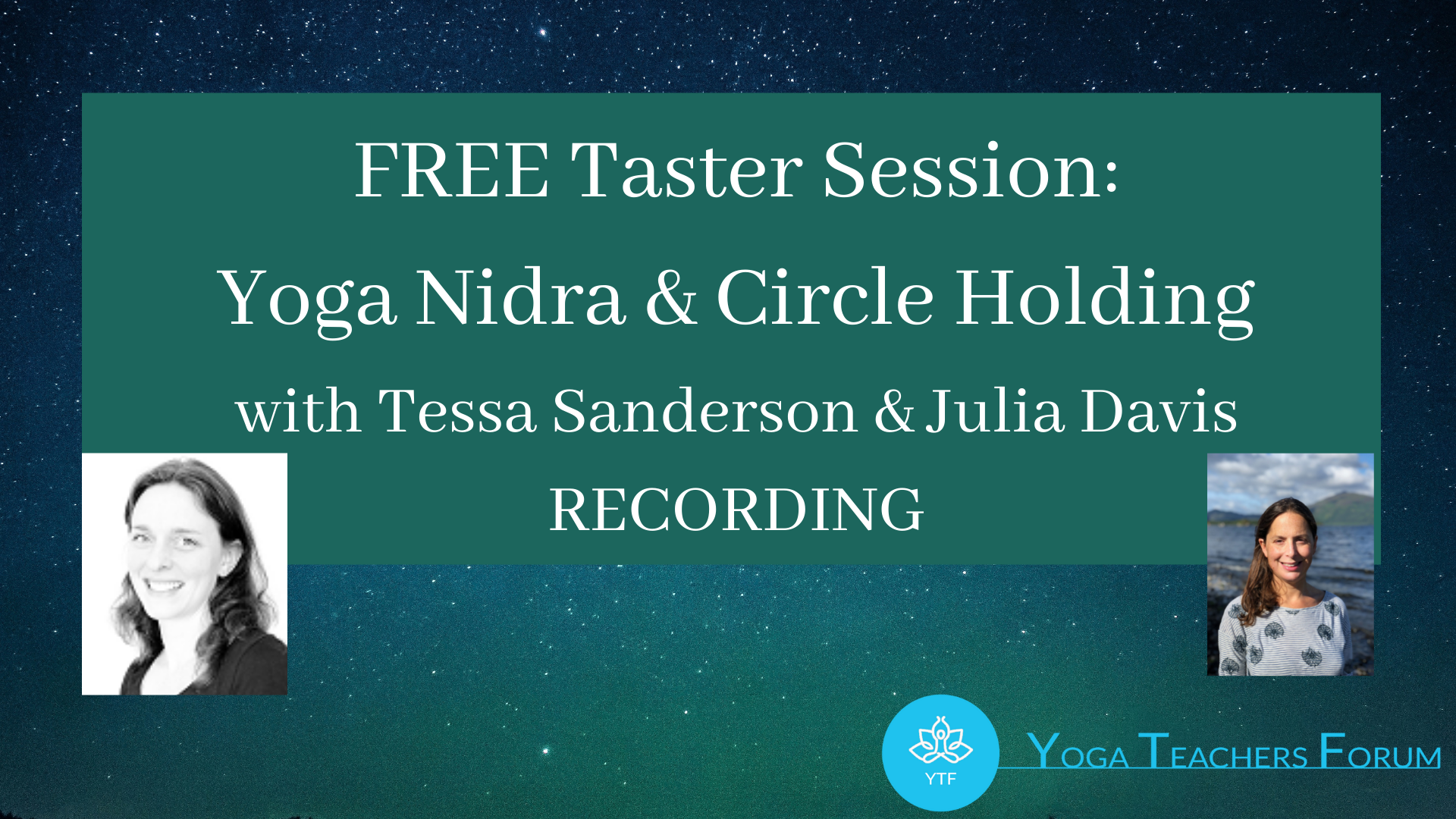 Taster Session Yoga Nidra & Circle Holding with Tessa Sanderson & Julia Davis-3